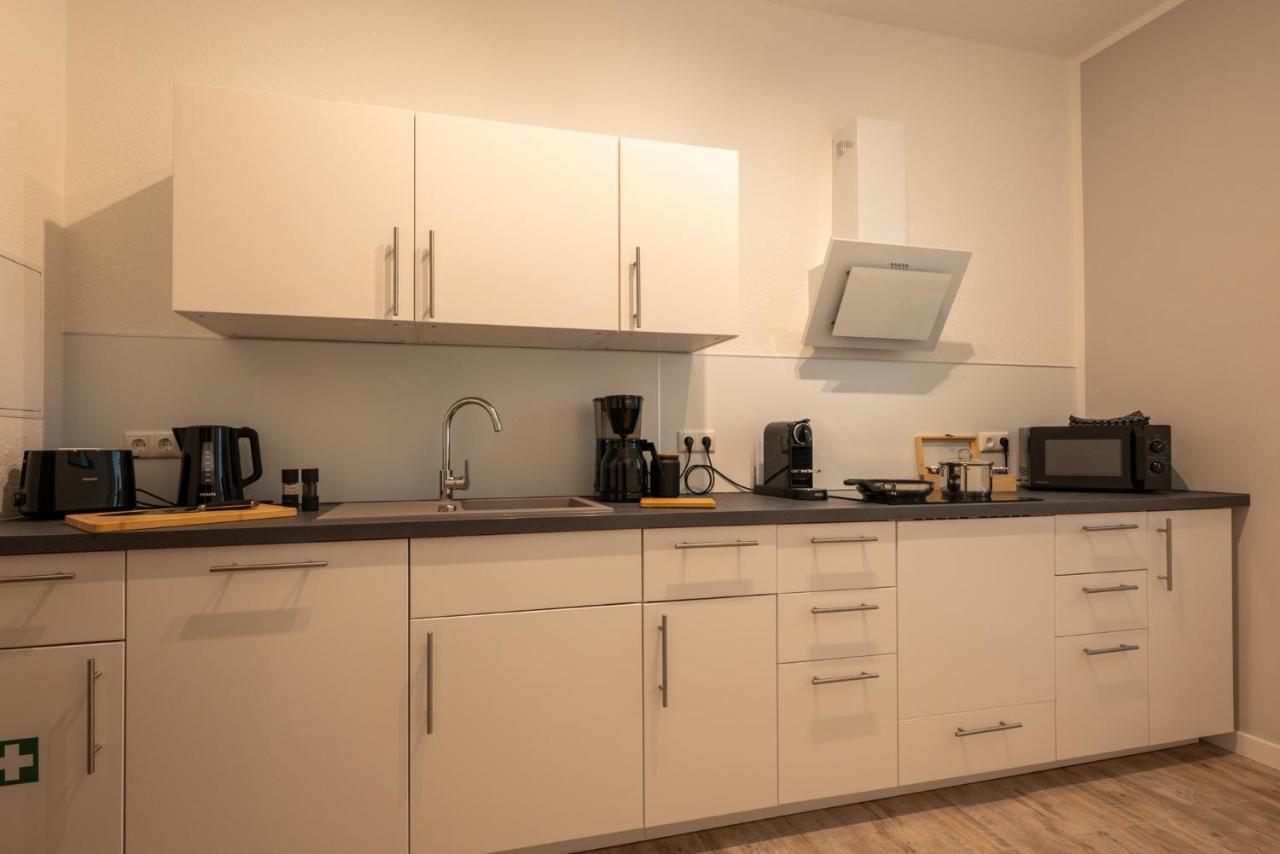 Maremar - Design Apartment - Luxus Boxspringbett - Zentral - Kueche - Arbeitsplatz - Highspeed Wlan Gera Exterior photo